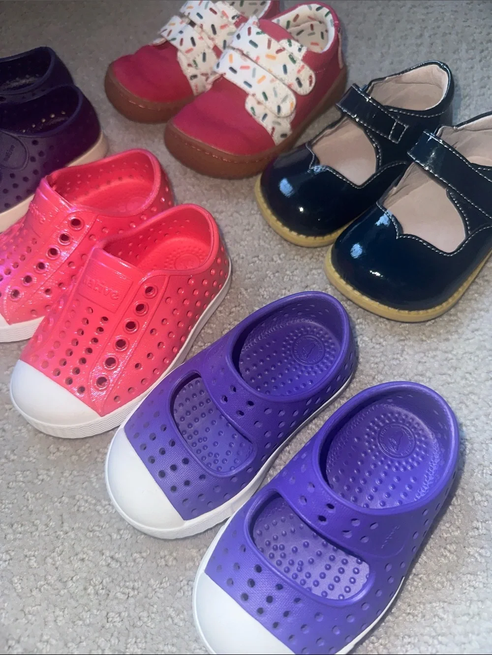 New & EUC! 5pc Bundle Girls Toddler Shoes